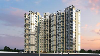 Gallery Cover Image of 800 Sq.ft 2 BHK Apartment for buy in Sai Shrushti Heights, Khardipada for 4800000