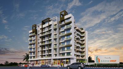 Gallery Cover Image of 625 Sq.ft 1 BHK Apartment for buy in Ganesh Plaza, Greater Khanda for 4000000