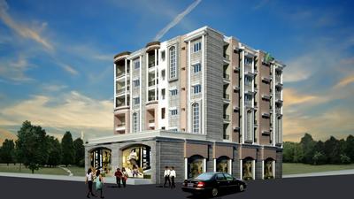 Gallery Cover Image of 550 Sq.ft 1 BHK Apartment for buy in Radhika Devcon Shanti View, New Rani Bagh for 1211000