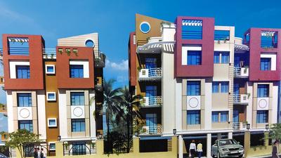 Gallery Cover Image of 840 Sq.ft 2 BHK Independent Floor for rent in Anand Niketan, Belghoria for 15000