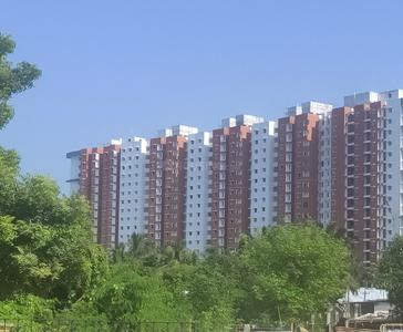 Gallery Cover Image of 1155 Sq.ft 3 BHK Apartment for rent in Real Value Neelkamal Appartments, Kalipathur for 15000