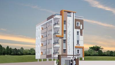 Gallery Cover Image of 940 Sq.ft 3 BHK Apartment for buy in Sai Siri Residency by Sai Siri Constructions, Turkayamjal for 3100000