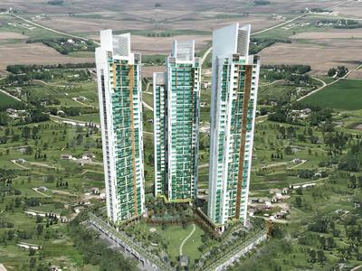 Gallery Cover Image of 1800 Sq.ft 3 BHK Apartment for buy in GeeCee Cloud 36 Phase I, Ghansoli for 29000000