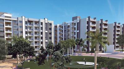 Gallery Cover Image of 1285 Sq.ft 2 BHK Apartment for buy in Pramukh House Pramukh Gardens, Park City for 3500000