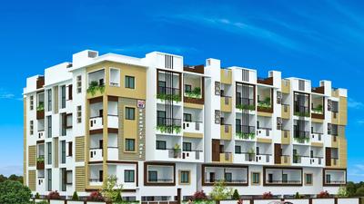 Gallery Cover Image of 1550 Sq.ft 3 BHK Apartment for rent in DS Max Serenity Nest, Bommanahalli for 26000