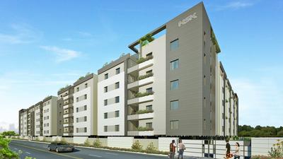 Gallery Cover Image of 1230 Sq.ft 2 BHK Apartment for rent in NSK Exotica, Kukatpally for 25000