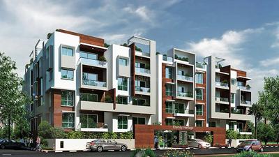 Gallery Cover Image of 1500 Sq.ft 2 BHK Apartment for rent in Eternity Heritage, Hulimavu for 18500