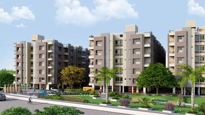 Gallery Cover Image of 1170 Sq.ft 2 BHK Apartment for buy in Sangani Infrastructure Samruddhi Residency, Narolgam for 2200000