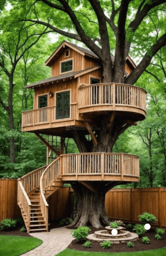 Evergreen Mango Orchad Tree Houses