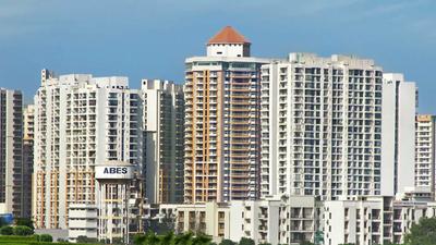 Gallery Cover Image of 1230 Sq.ft 2 BHK Apartment for rent in Mahagun Mascot, Crossings Republik for 10000