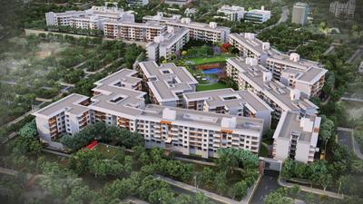 1 BHK अपार्टमेंट