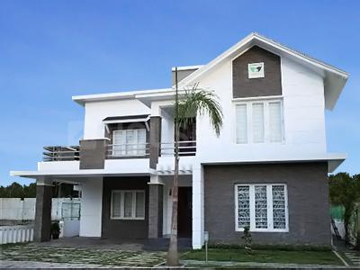 Gallery Cover Image of 3033 Sq.ft 4 BHK Villa for rent in Tulsi Blu Rain Water Front, Thottakkattukara for 35000