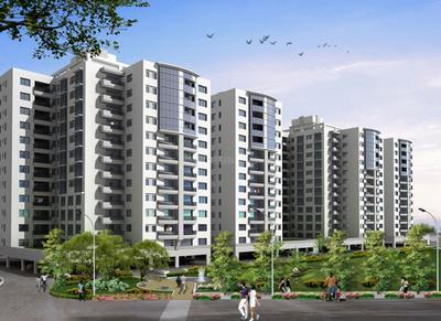 Gallery Cover Image of 960 Sq.ft 2 BHK Apartment for buy in Pride Purple Park Street, Wakad for 7500000