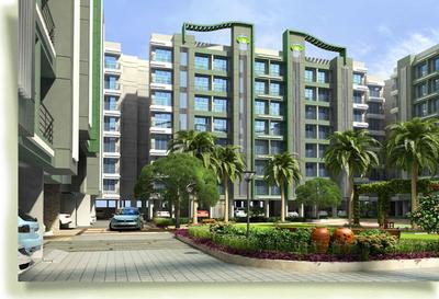 Gallery Cover Image of 630 Sq.ft 1 RK Apartment for buy in Sumit Greendale NX, Virar West for 3600000