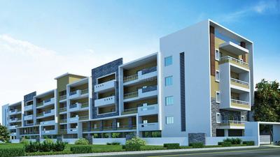 Gallery Cover Image of 1045 Sq.ft 2 BHK Apartment for buy in Ushodaya Aqua, Harlur for 6500000