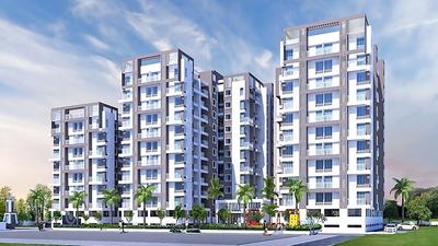 Gallery Cover Image of 895 Sq.ft 2 BHK Apartment for buy in Venkatesh Oxy Galaxy, Kesnand for 3700000