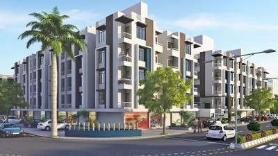 Gallery Cover Image of 990 Sq.ft 2 BHK Apartment for buy in Aaryan Crystal , Gota for 3700000