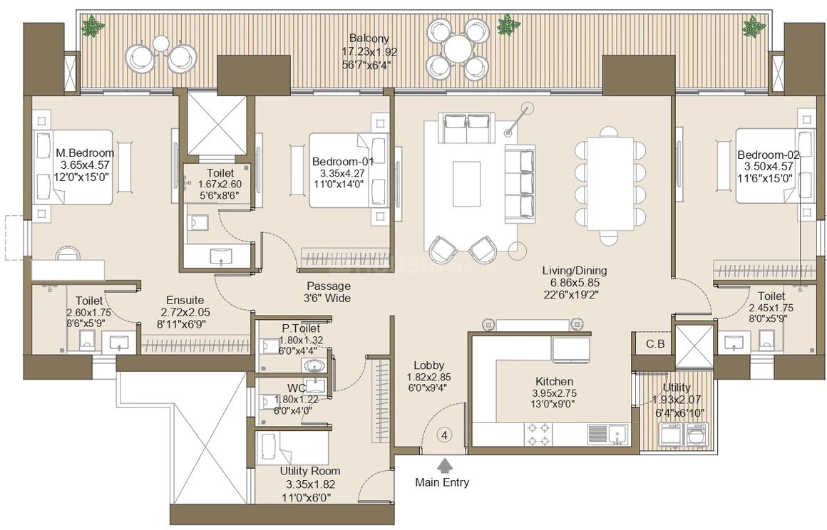 L And T Green Reserve Tower 3 and 4 - Image 15