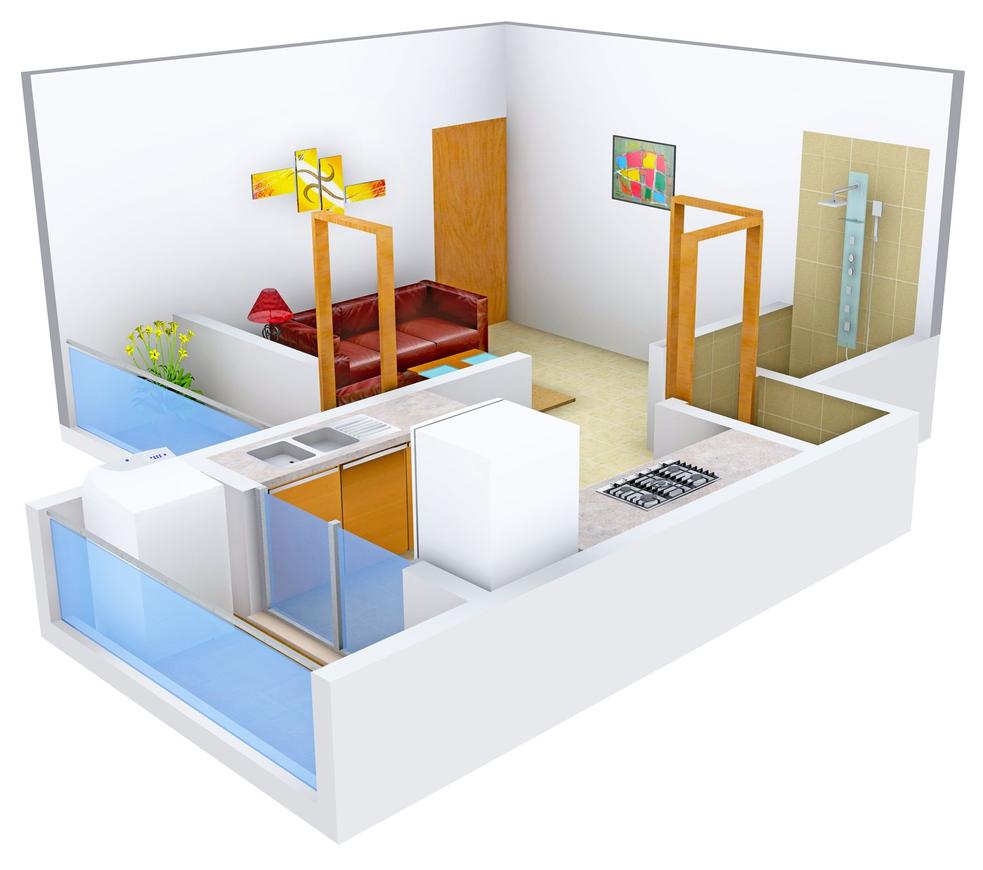 1 RK Apartment
