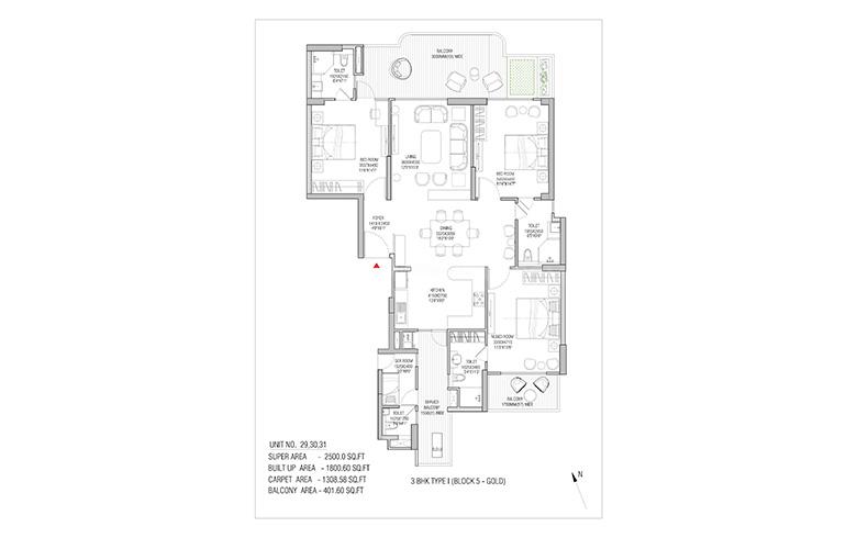 Mahagun Medalleo Low Rise - Image 17