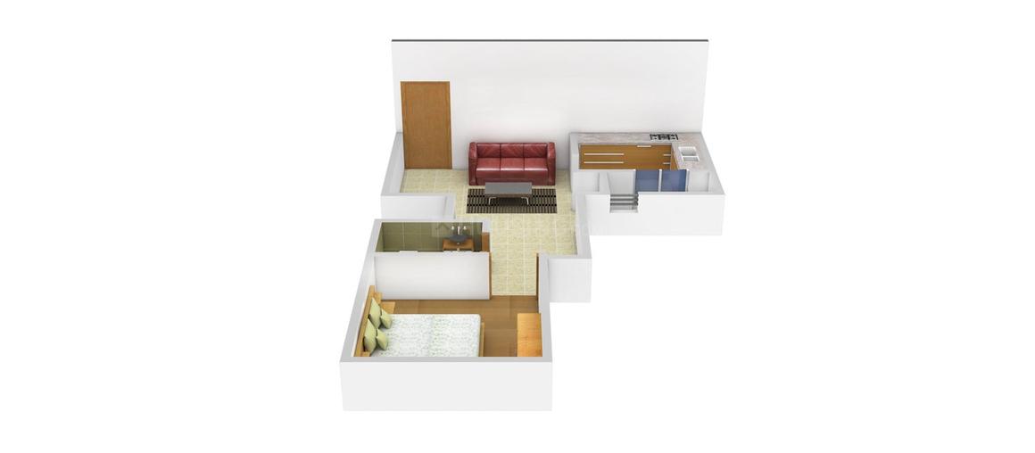1 BHK Independent Floor