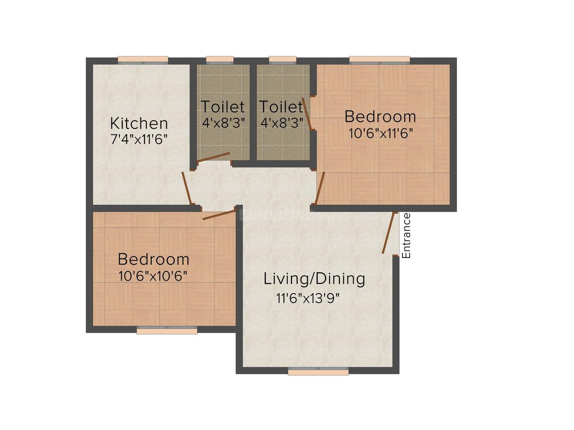 2 BHK Apartment