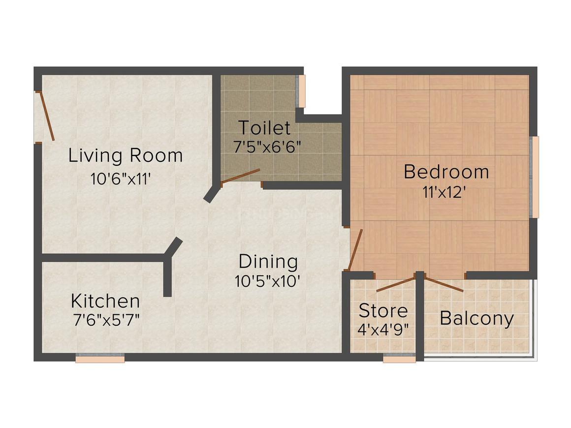 1 BHK Apartment