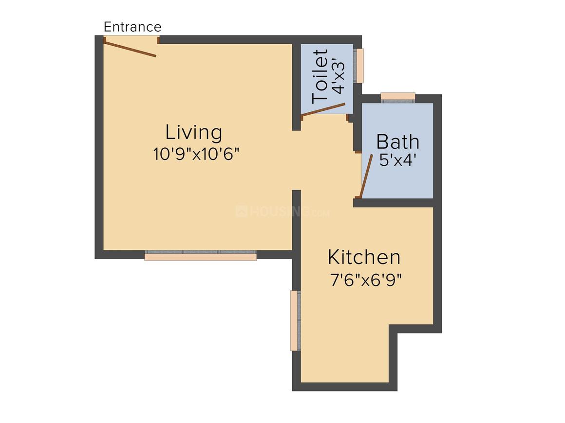 1 RK Apartment
