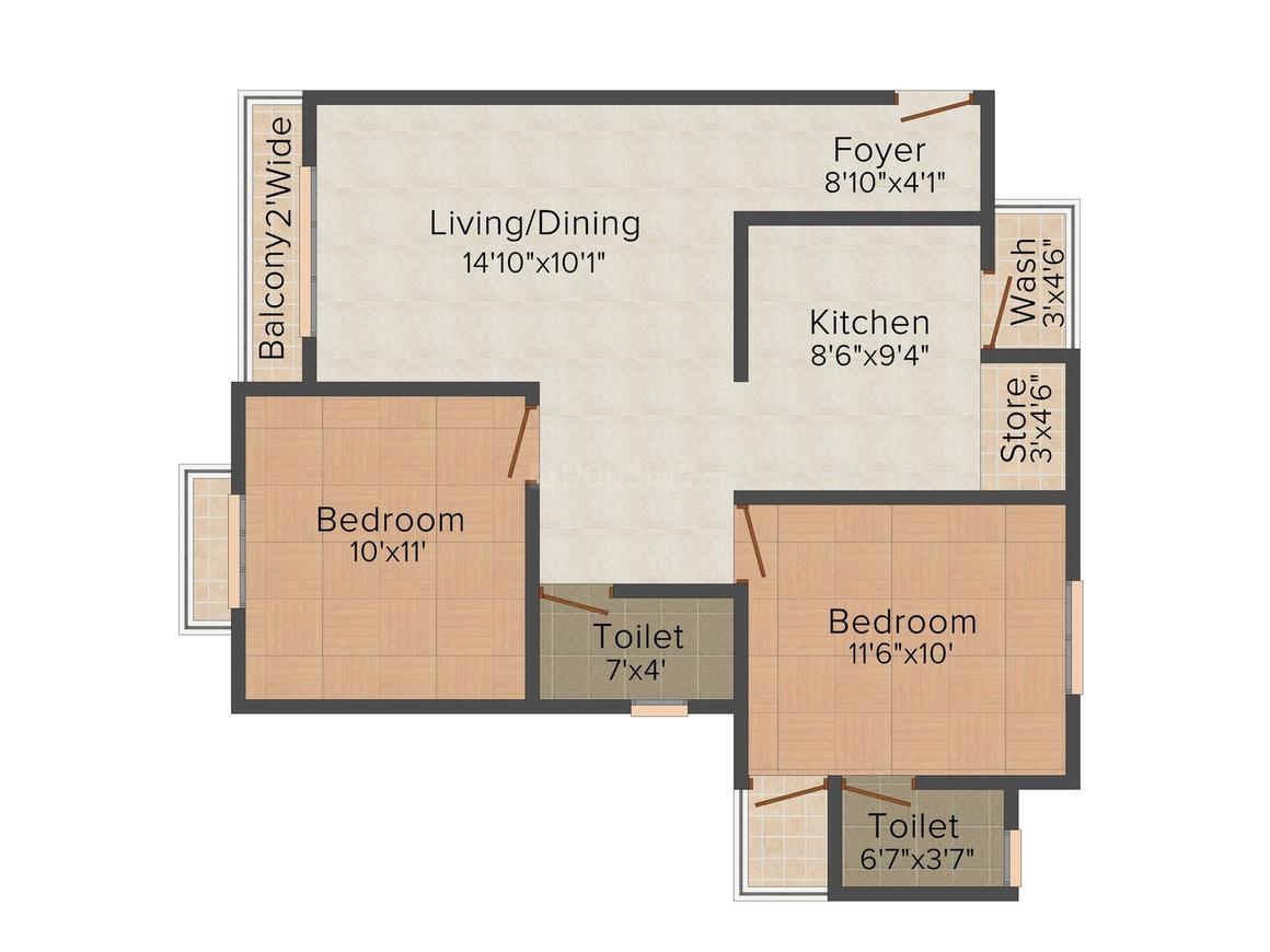 2 BHK Apartment