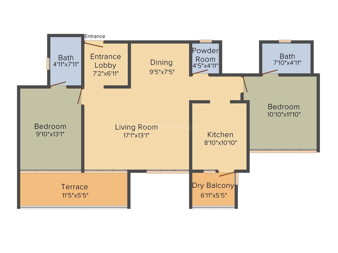 2 BHK Apartment