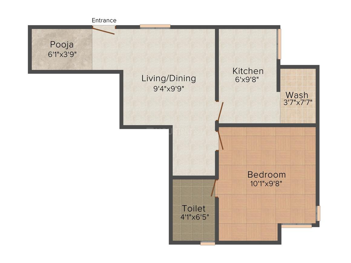 1 BHK Apartment