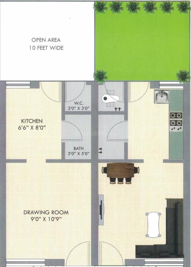 1 RK Apartment