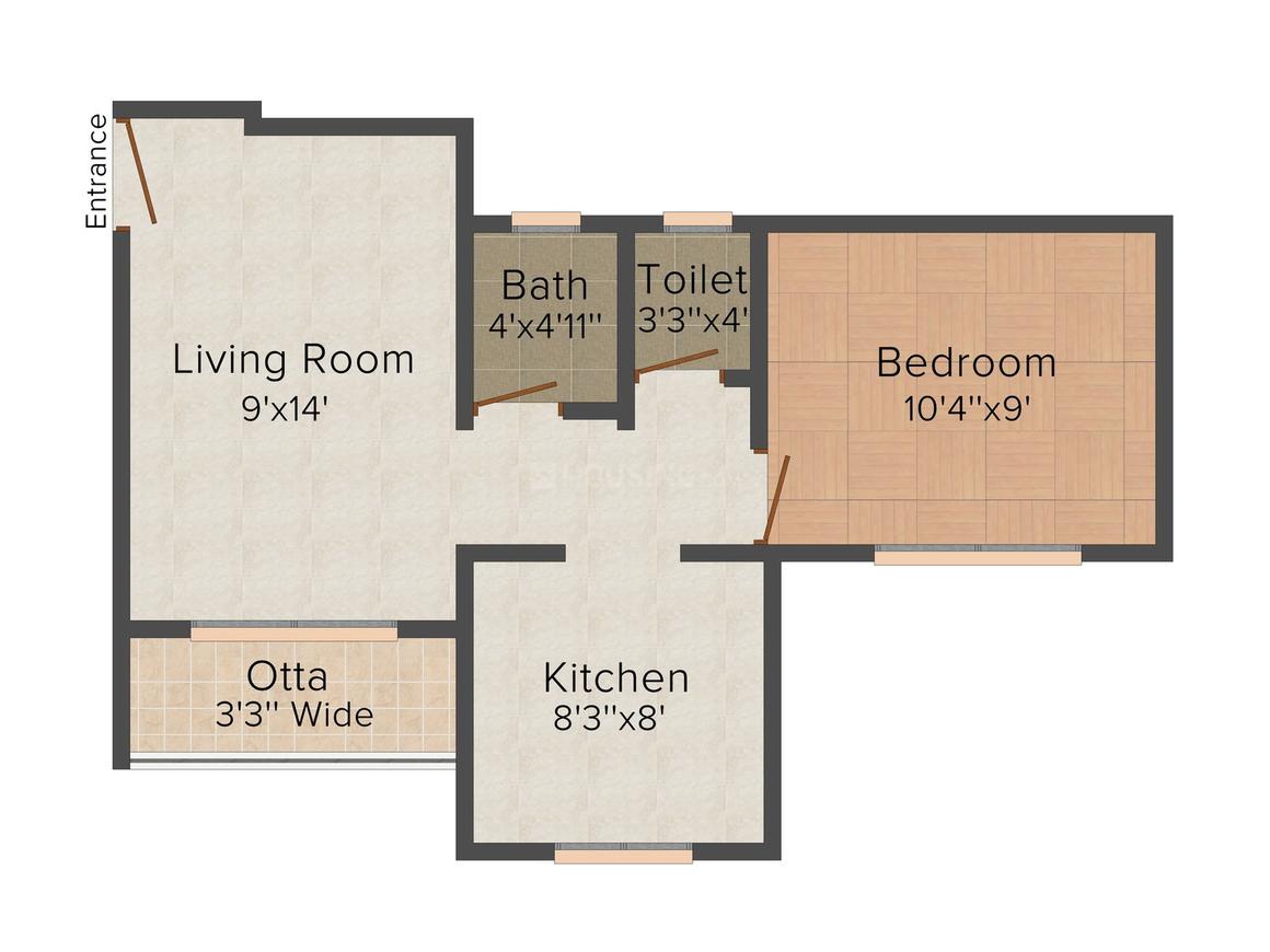 1 BHK Apartment