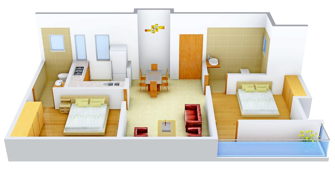 2 BHK Apartment