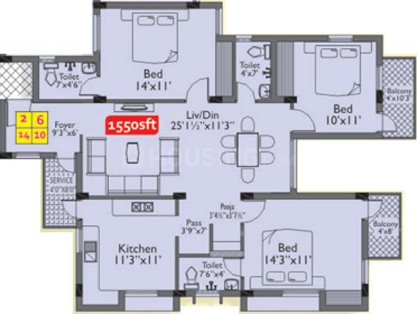 3 BHK Apartment