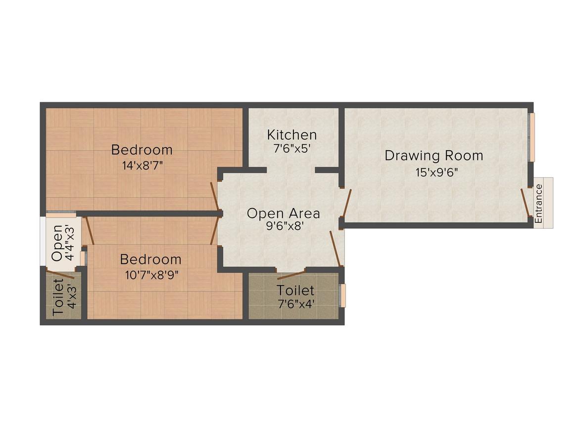 2 BHK Row House