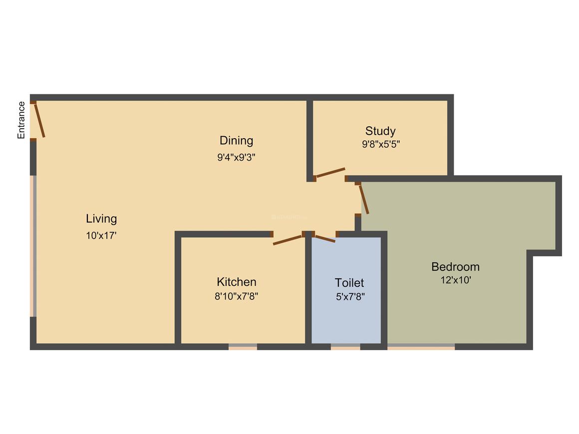 1.5 BHK Apartment