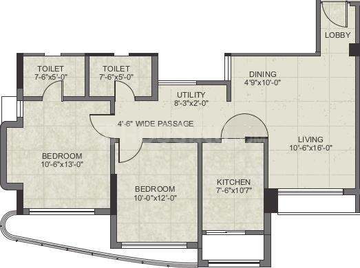 2 BHK Apartment