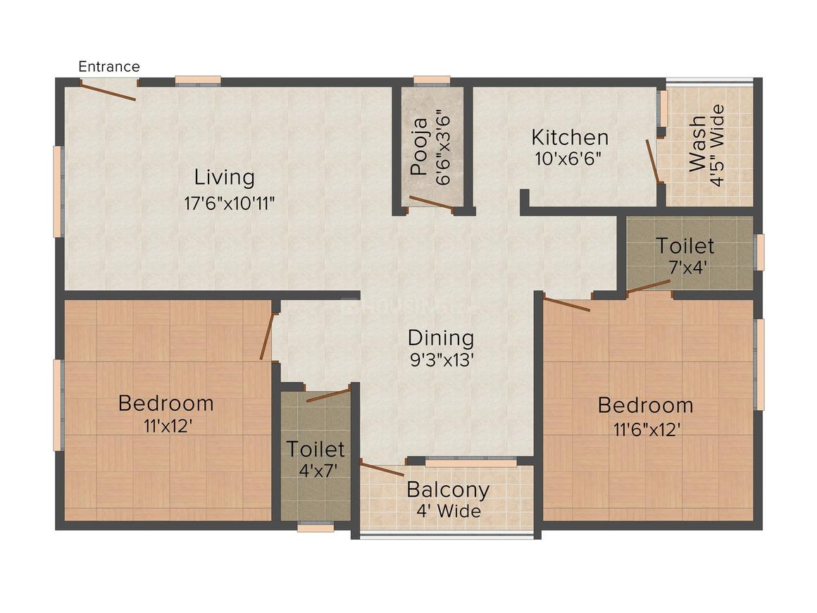 2 BHK Apartment