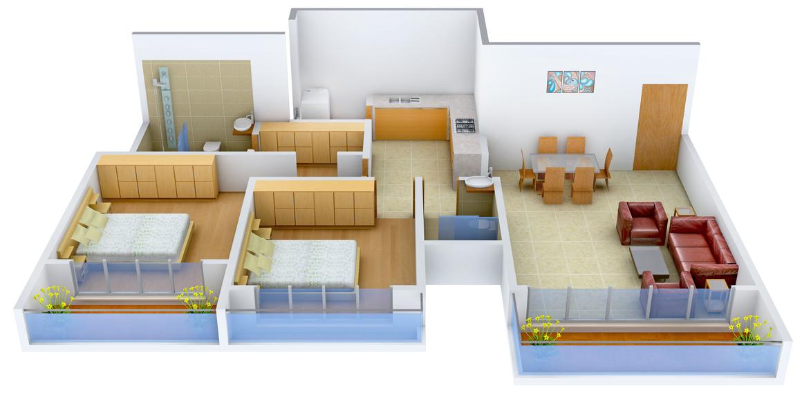2 BHK Apartment