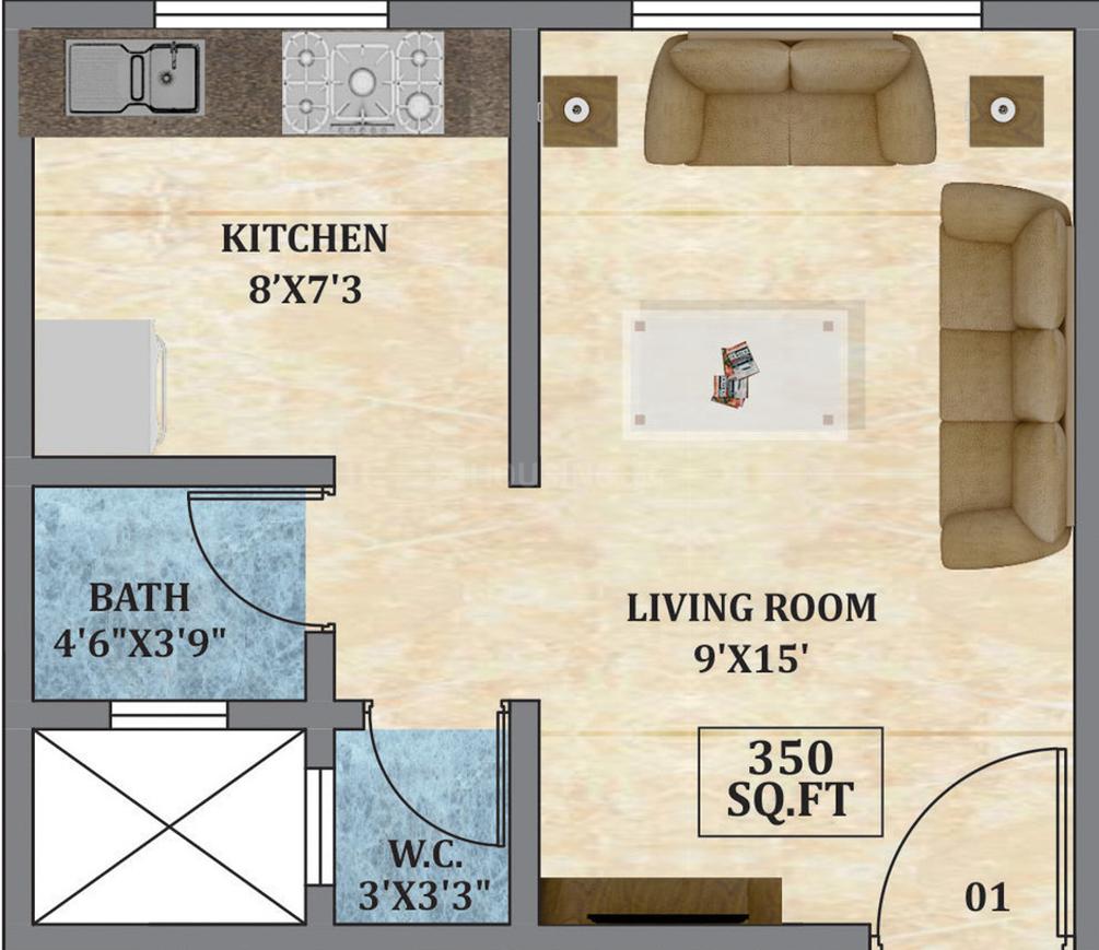 1 RK Apartment