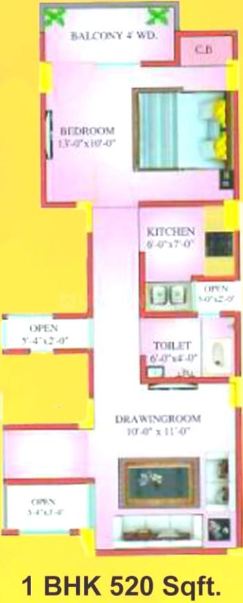 1 BHK Apartment