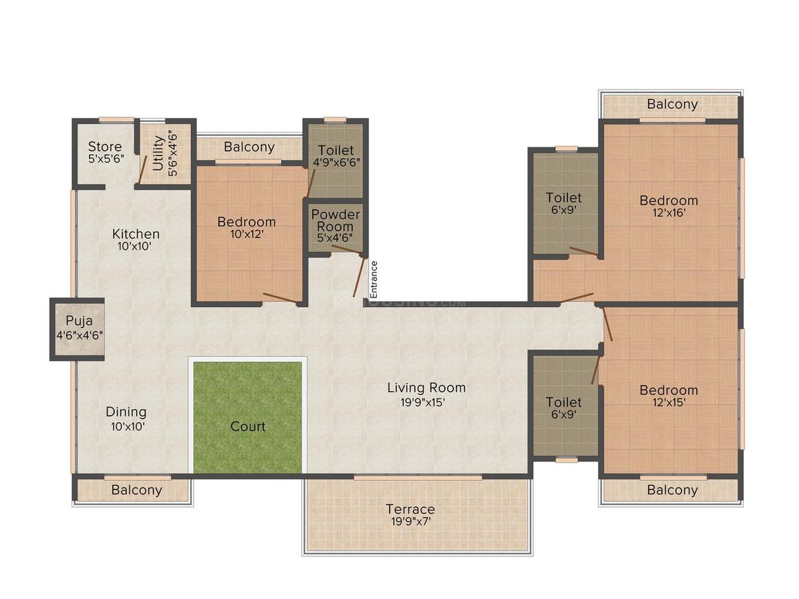 3 BHK Apartment