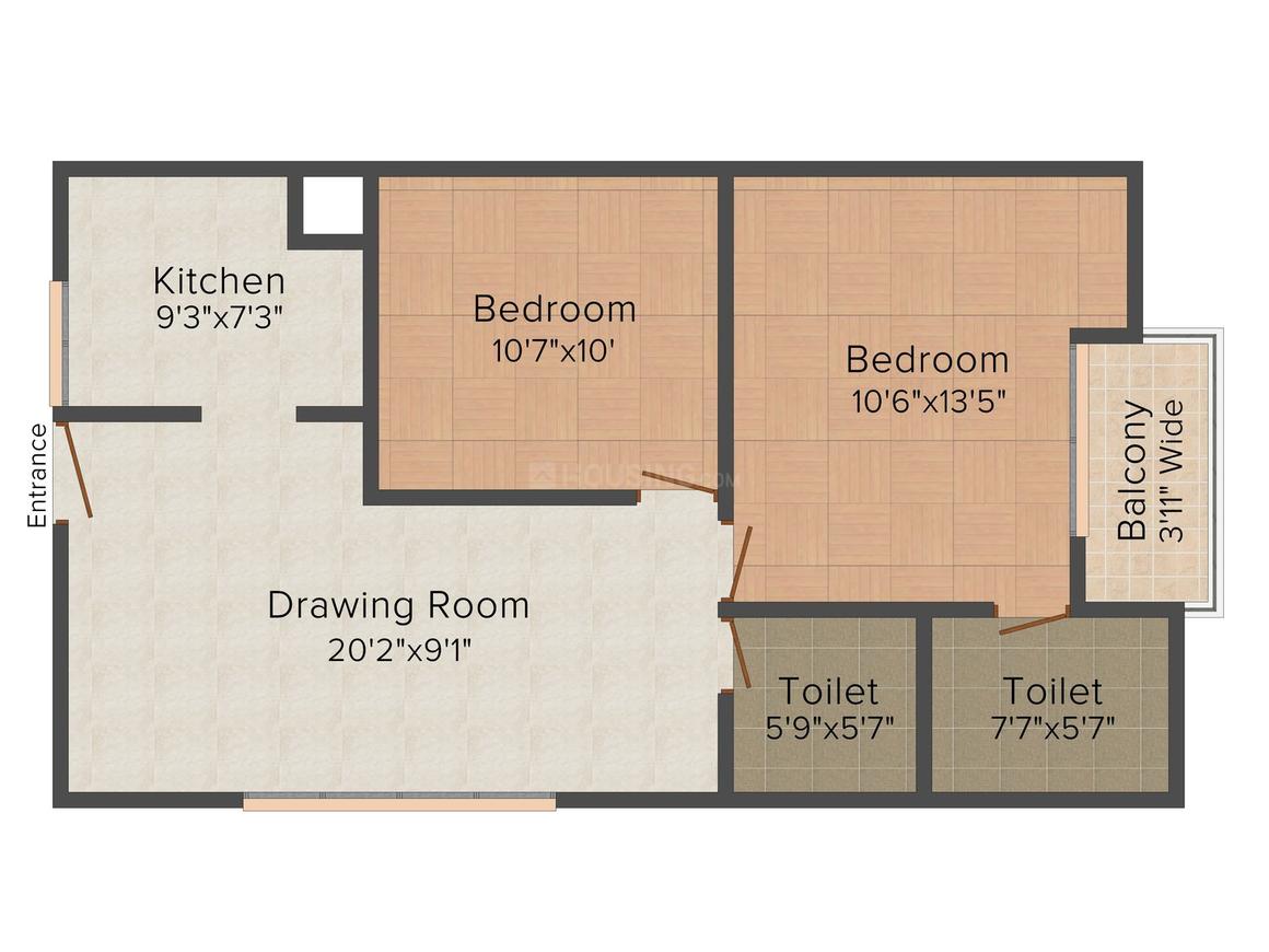 2 BHK Apartment