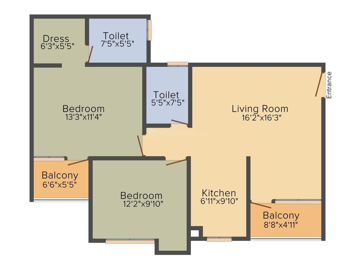 2 BHK Apartment