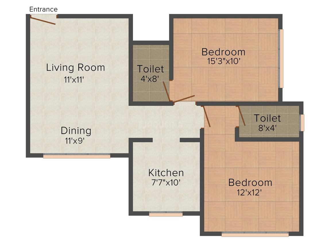 2 BHK Apartment