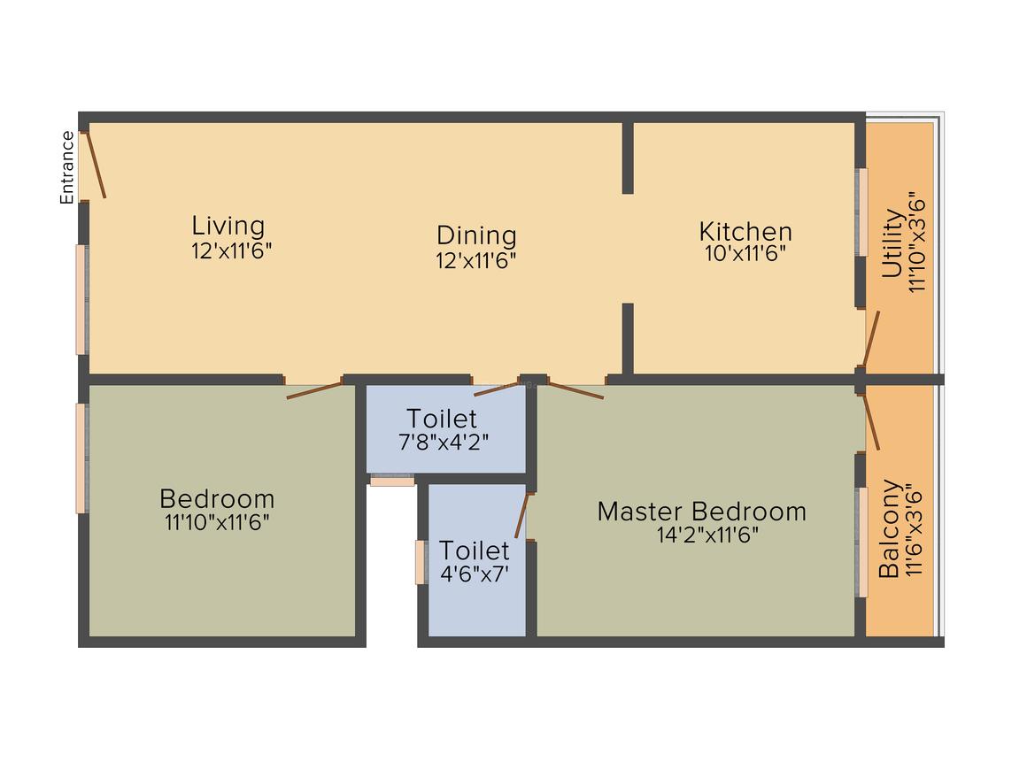 2 BHK Apartment