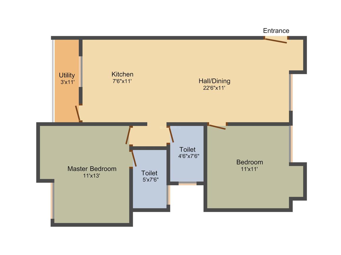 2 BHK Apartment