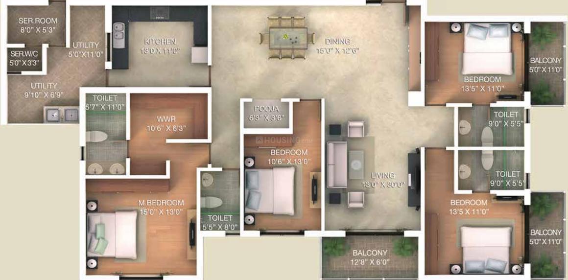 Adarsh Lakefront Residential Phase 1 - Image 22