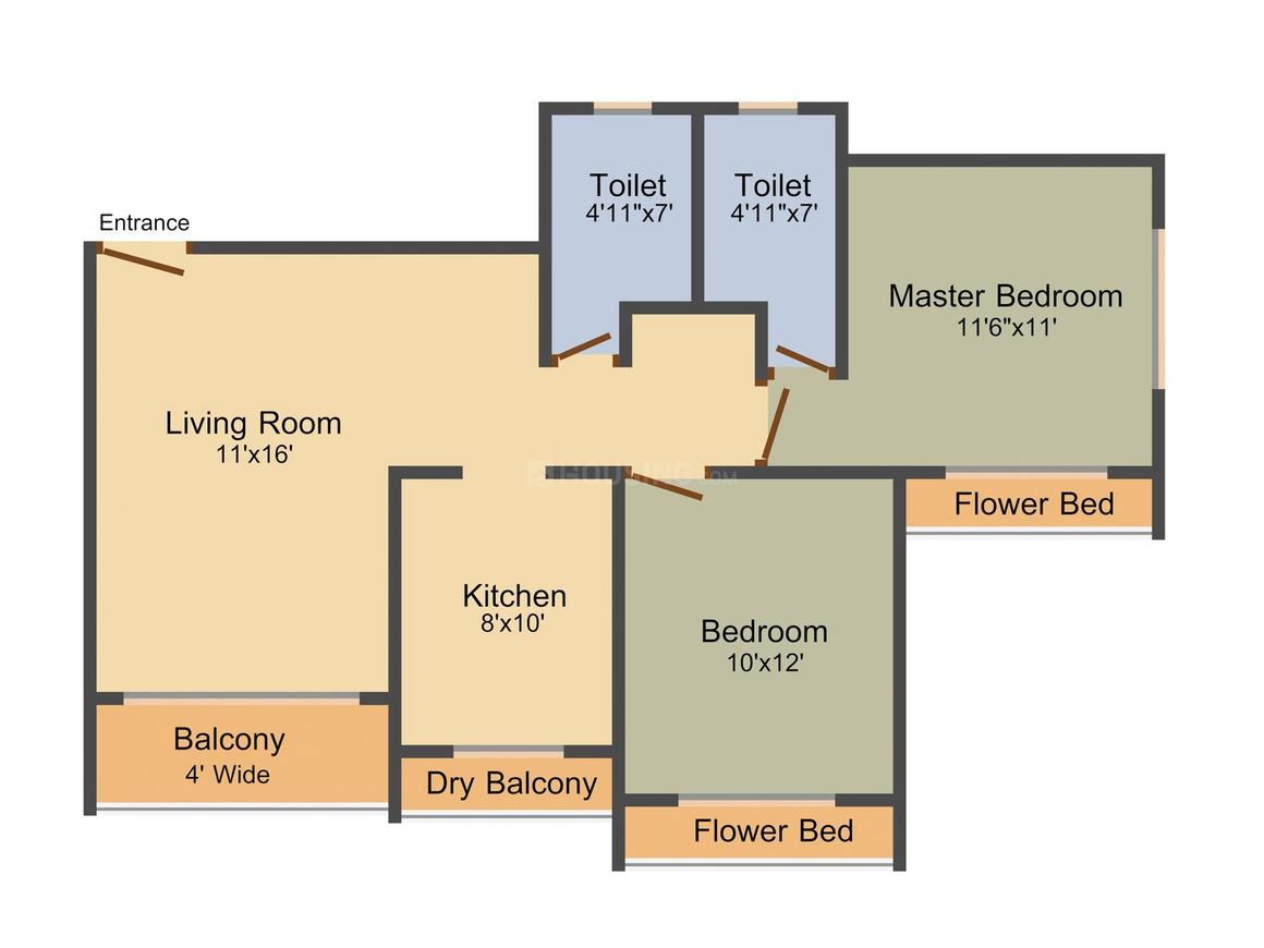 2 BHK Apartment